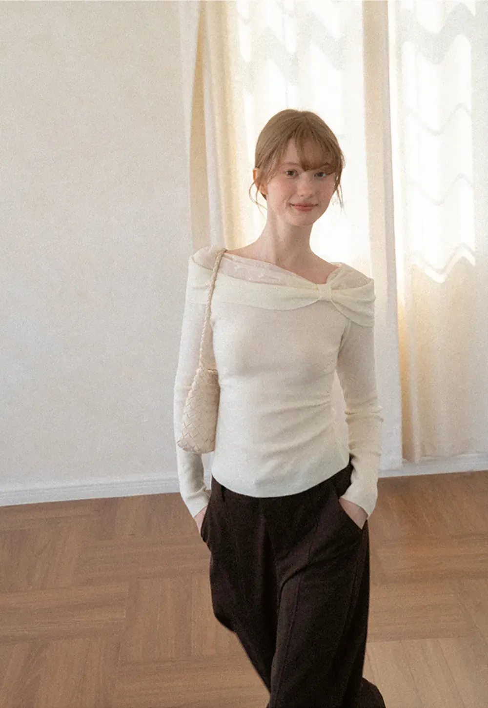 Oversized Wide Leg High Waist Casual Pants