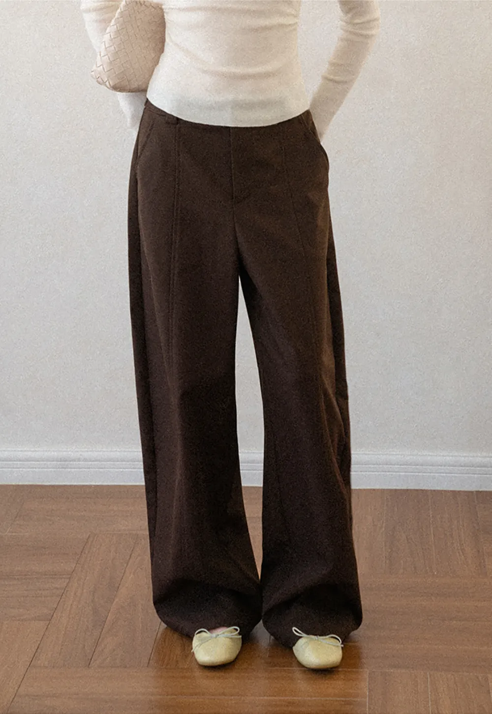 Oversized Wide Leg High Waist Casual Pants