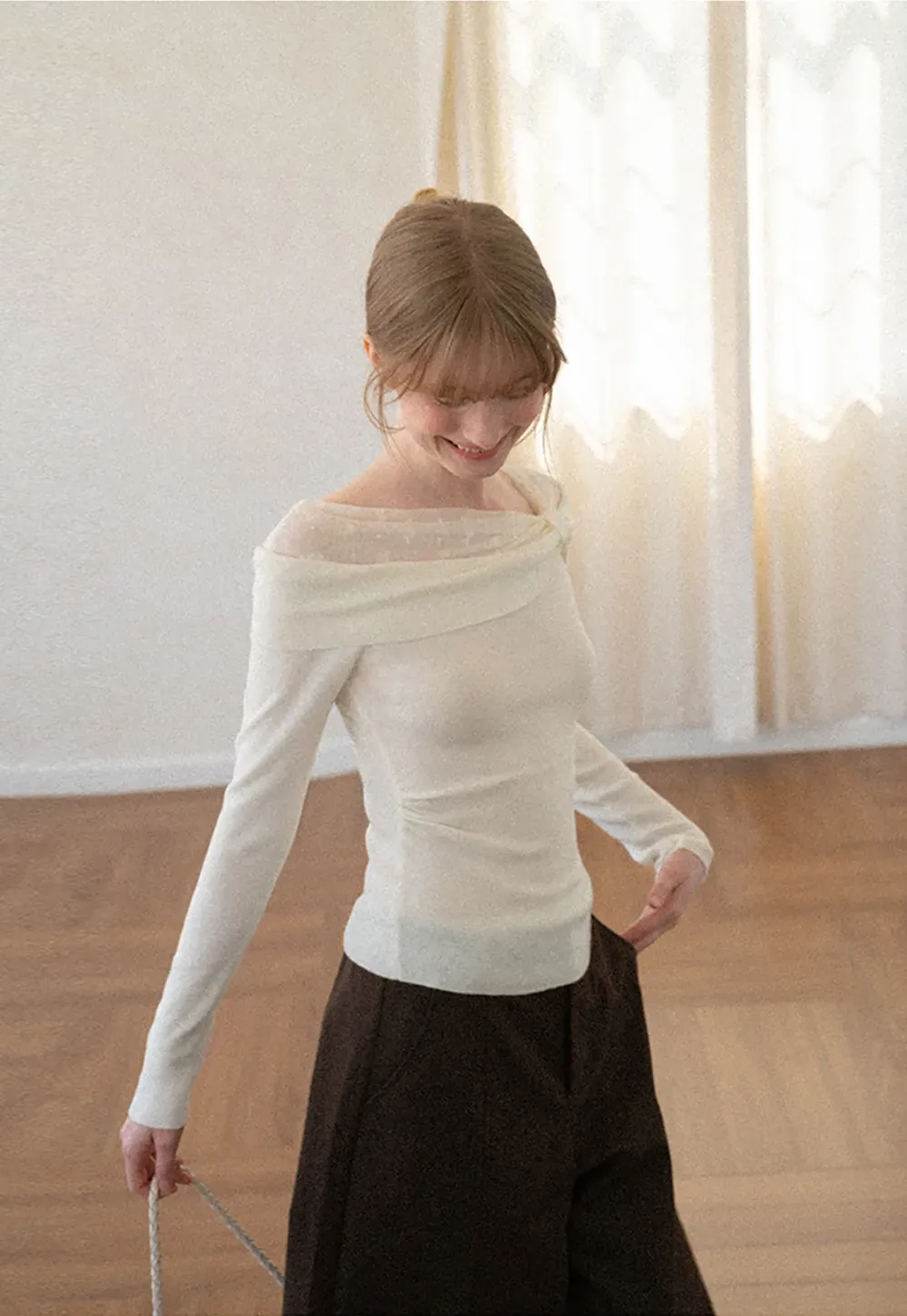 Oversized Wide Leg High Waist Casual Pants