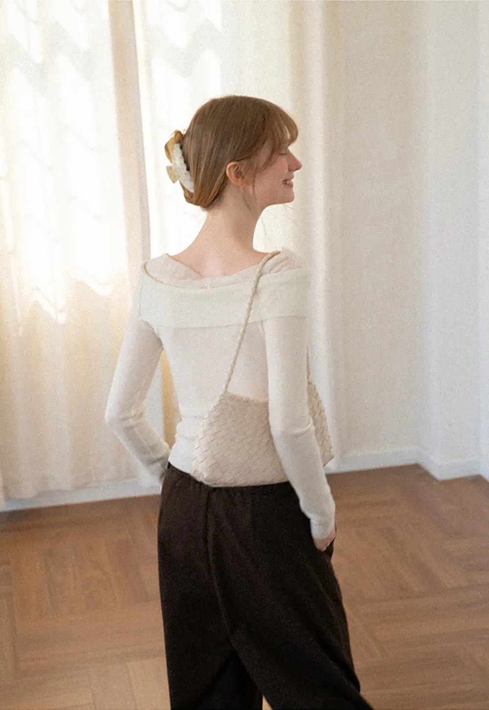 Oversized Wide Leg High Waist Casual Pants