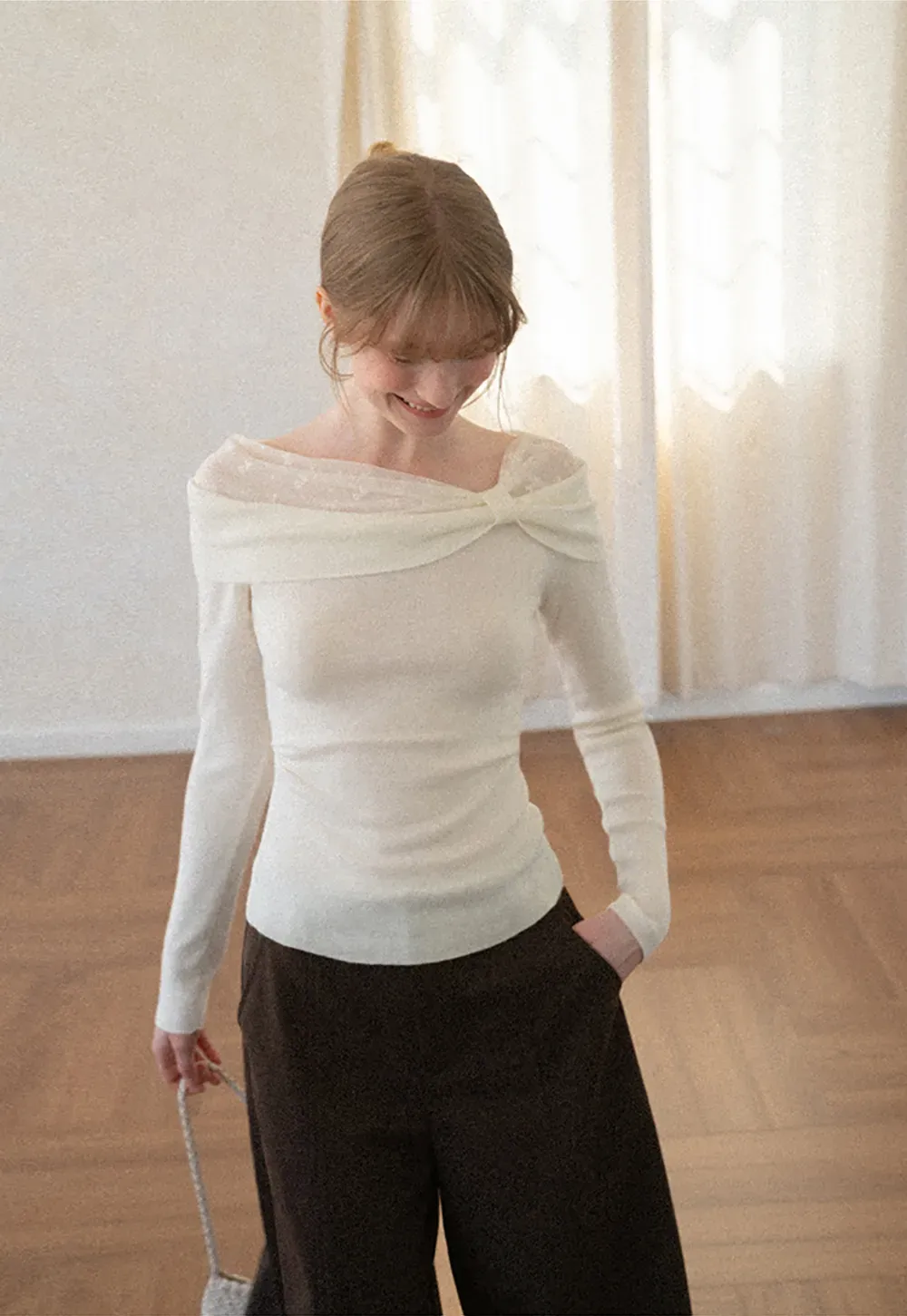 Oversized Wide Leg High Waist Casual Pants