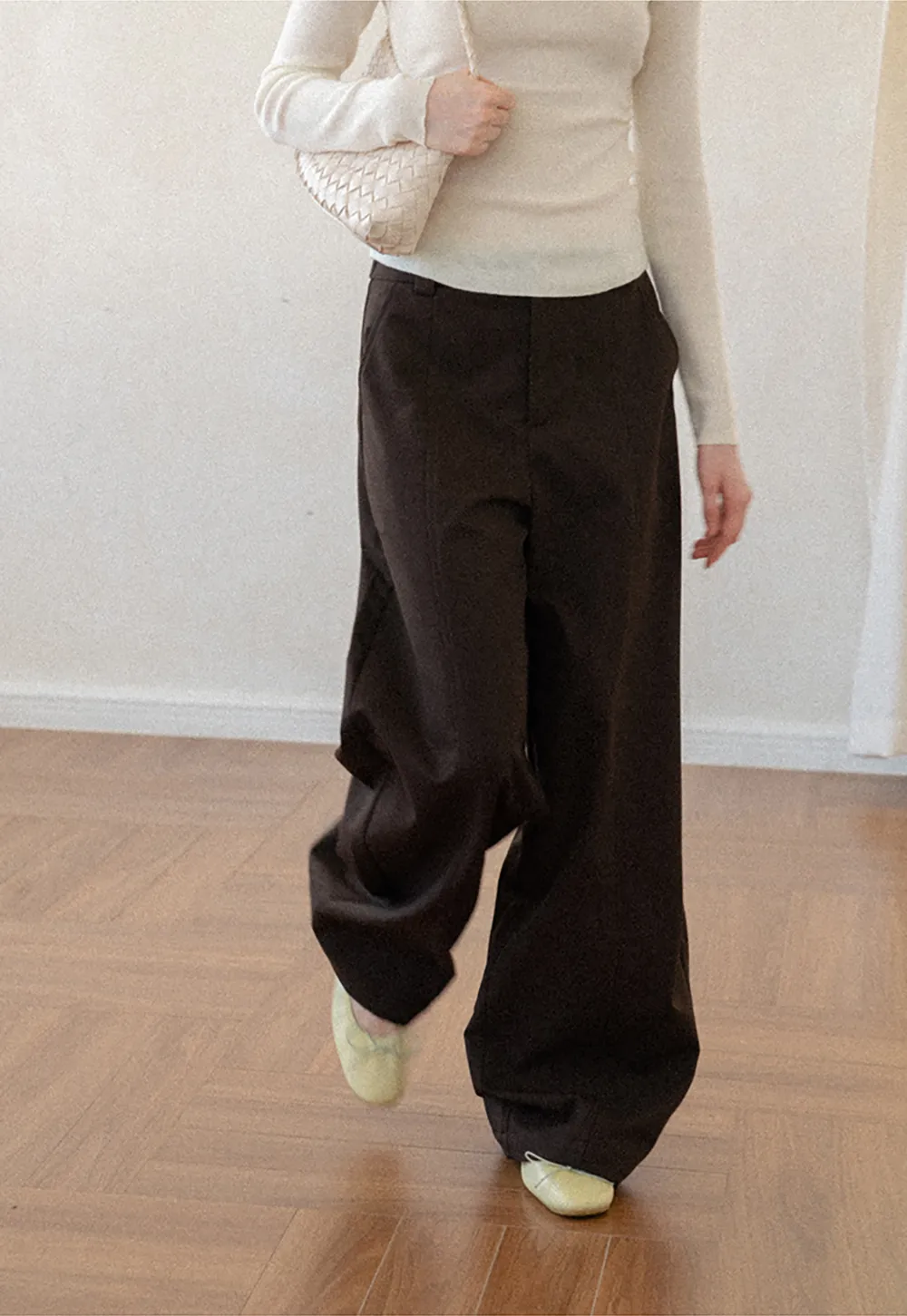Oversized Wide Leg High Waist Casual Pants