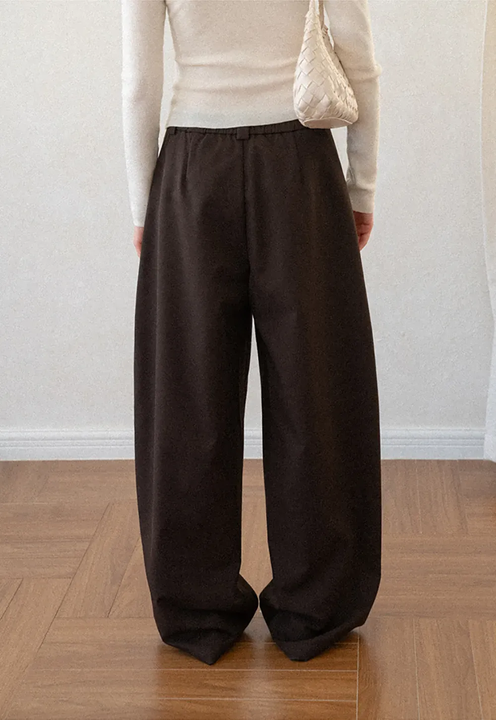 Oversized Wide Leg High Waist Casual Pants