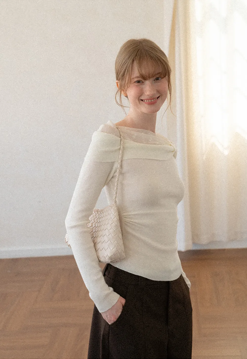Oversized Wide Leg High Waist Casual Pants