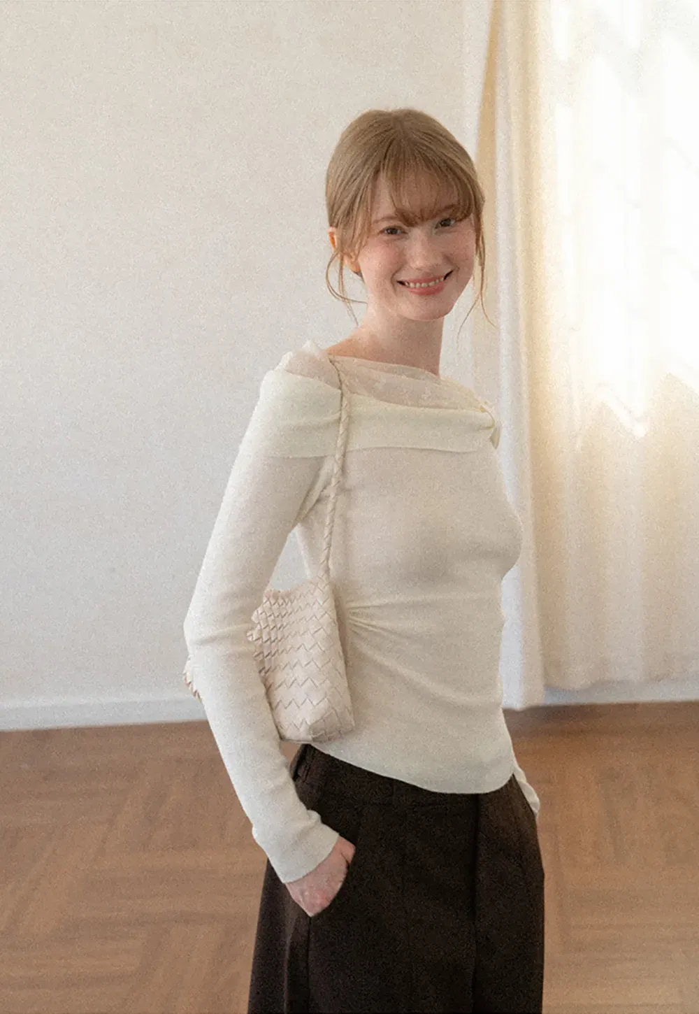Oversized Wide Leg High Waist Casual Pants