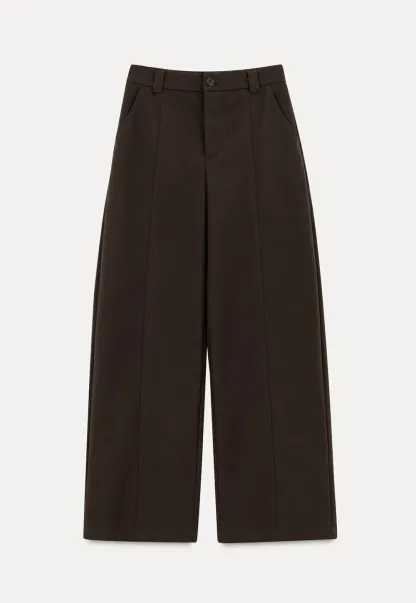 Oversized Wide Leg High Waist Casual Pants