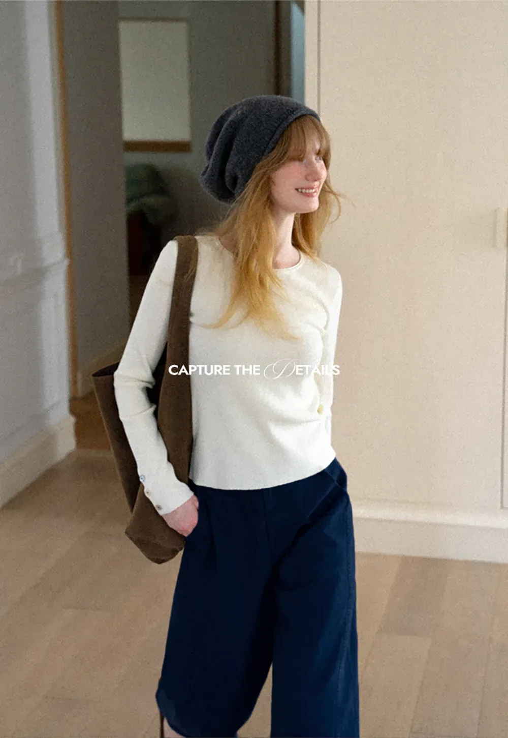 Wide Leg High Waist Casual Pants