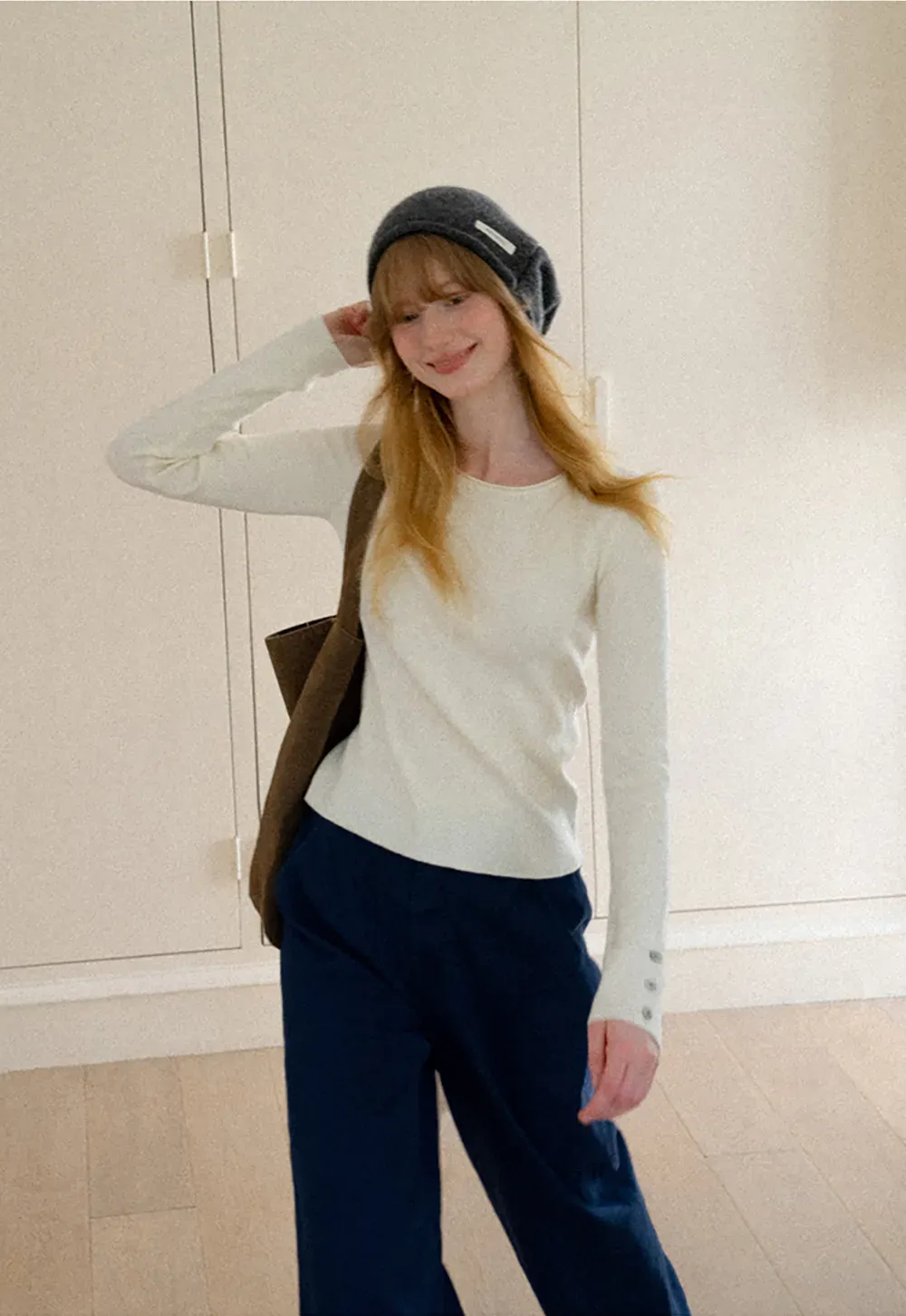 Wide Leg High Waist Casual Pants