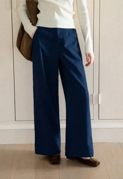 Wide Leg High Waist Casual Pants