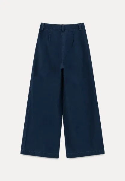 Wide Leg High Waist Casual Pants