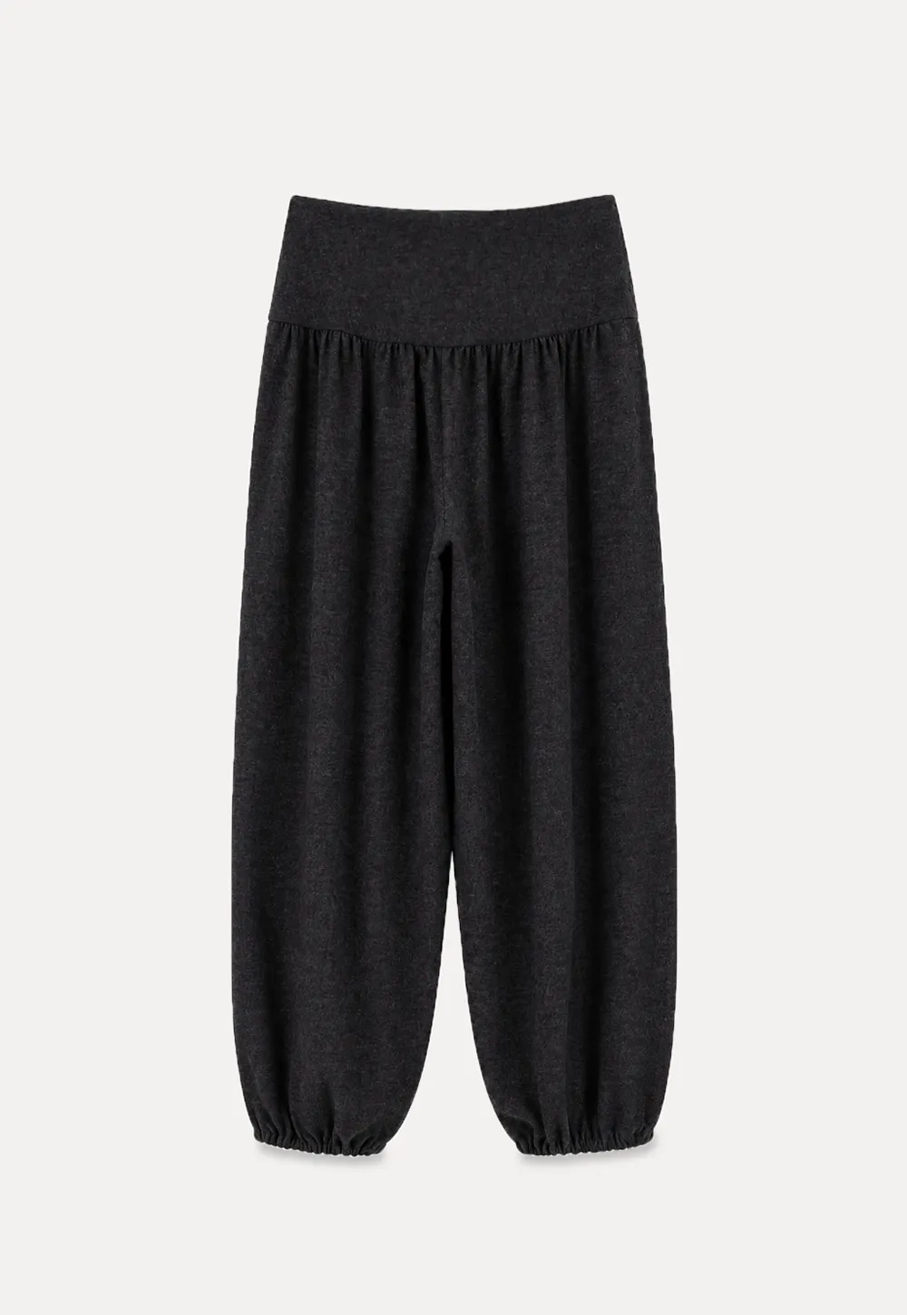 High Waist Wide Leg Pleated Casual Pants