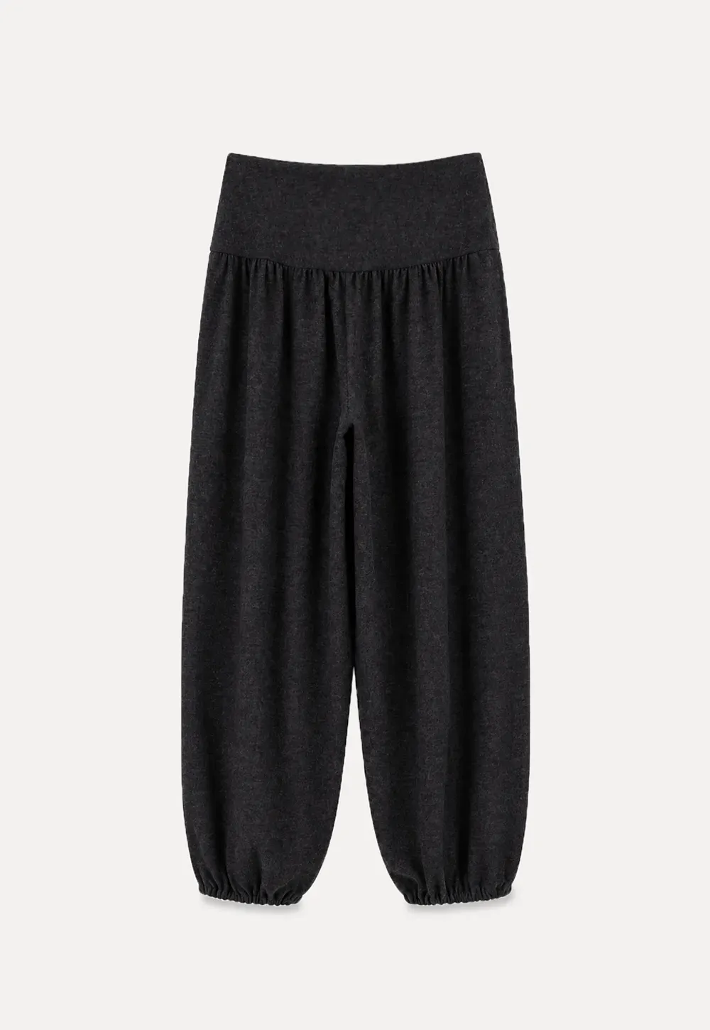High Waist Wide Leg Pleated Casual Pants