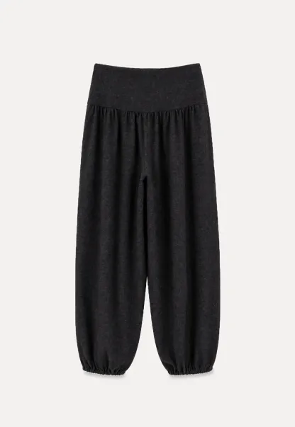 High Waist Wide Leg Pleated Casual Pants