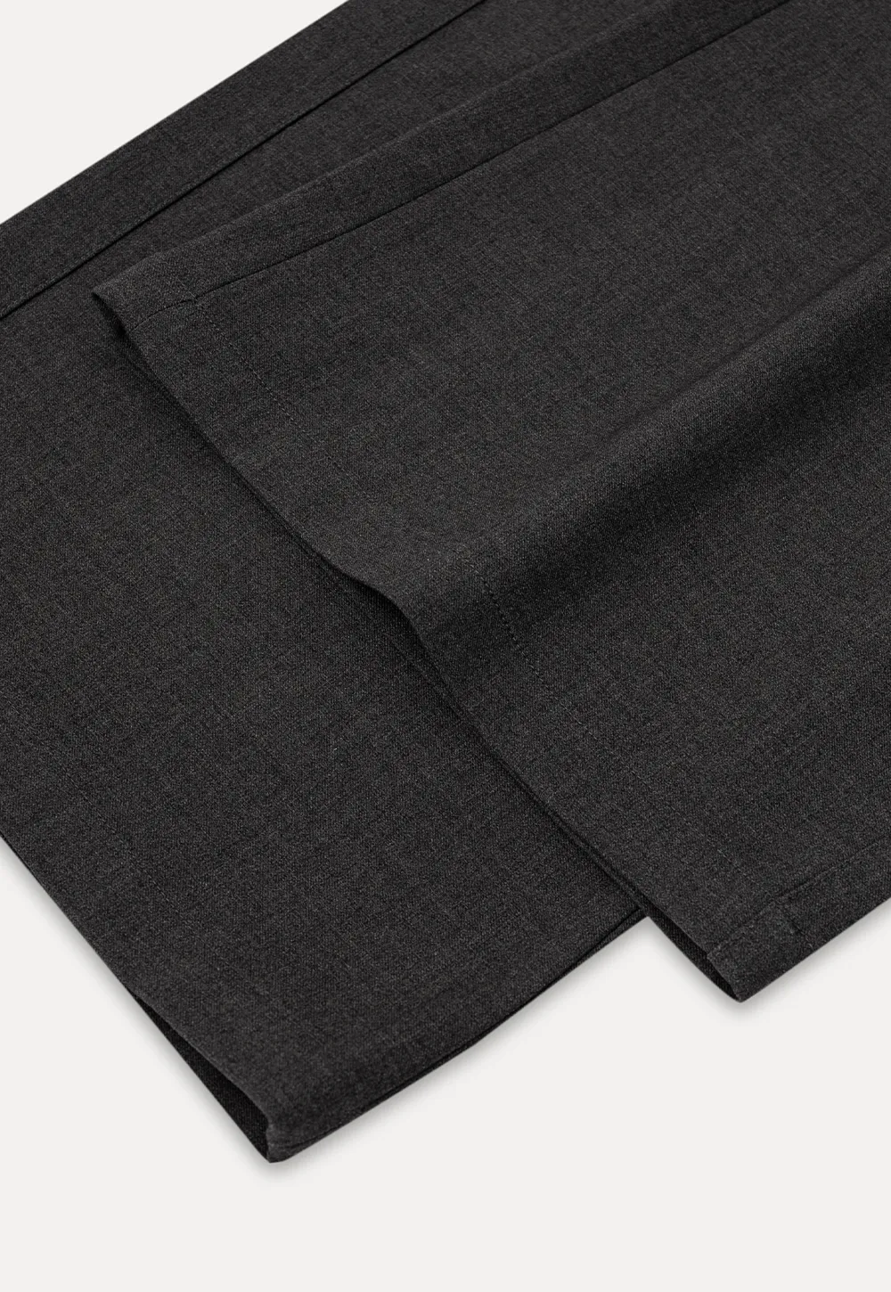 Lace Trim High Waist Wide Leg Casual Pants