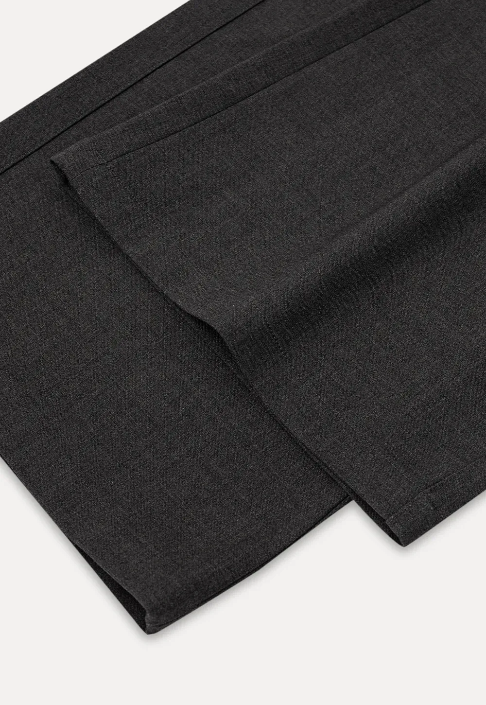 Lace Trim High Waist Wide Leg Casual Pants