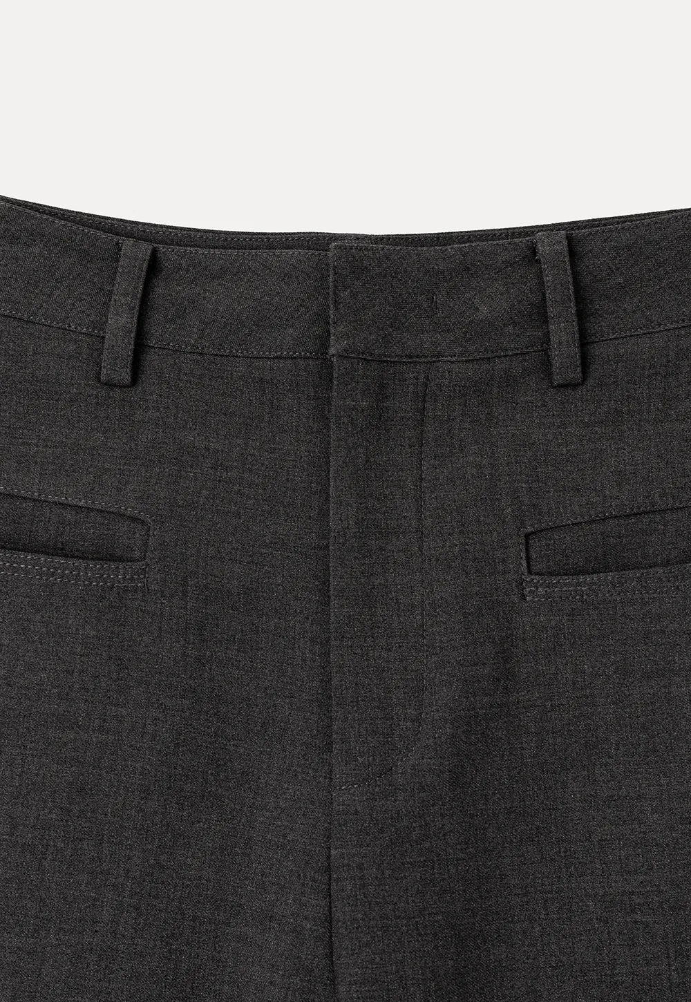 Lace Trim High Waist Wide Leg Casual Pants