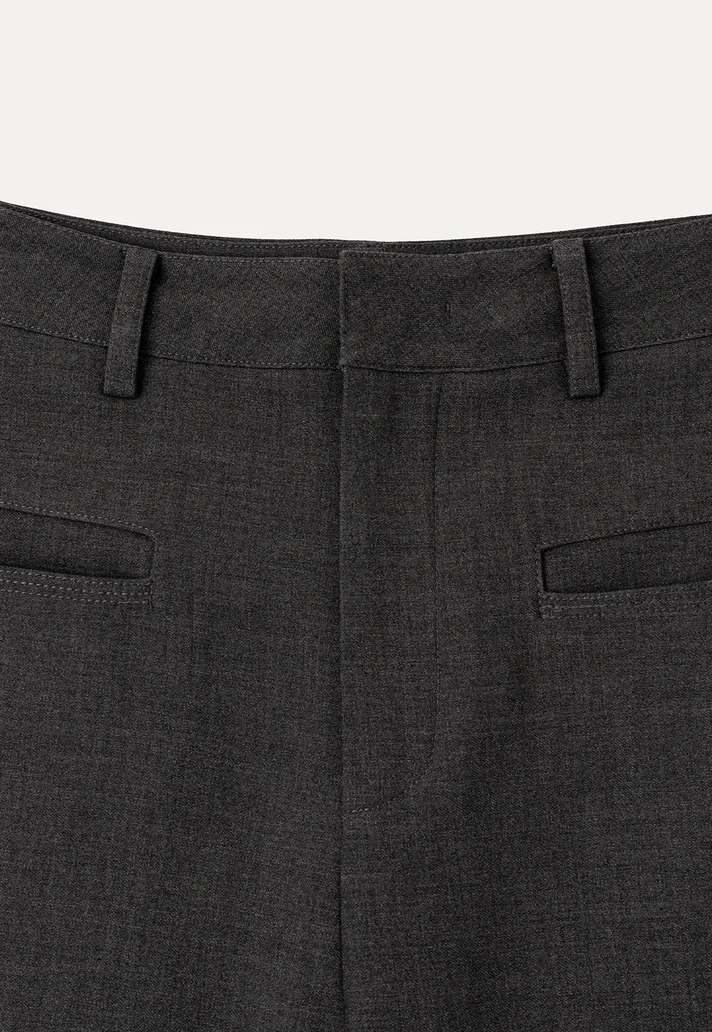 Lace Trim High Waist Wide Leg Casual Pants