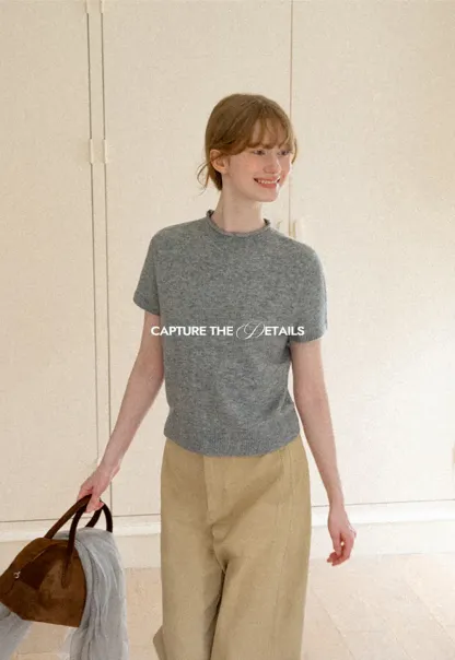 Wide Leg High Waist Casual Pants