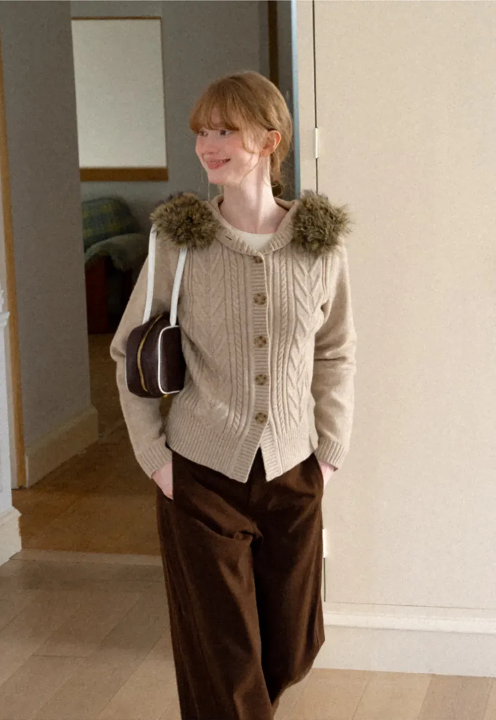 Wide Leg High Waist Casual Pants