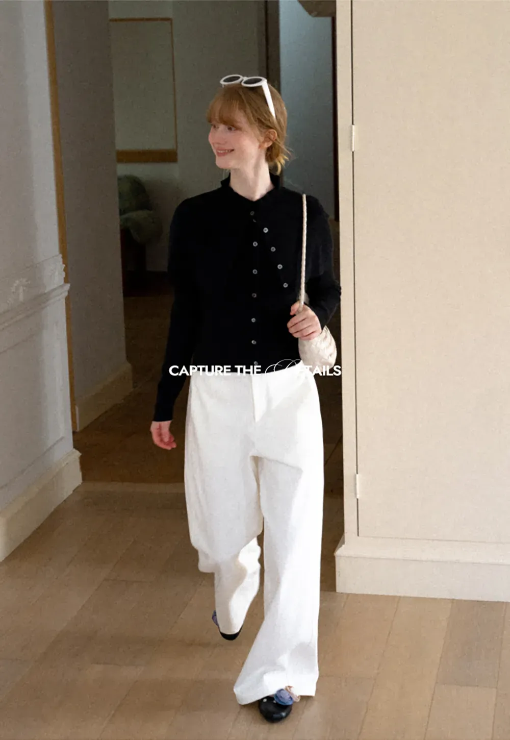 Wide Leg High Waist Casual Pants