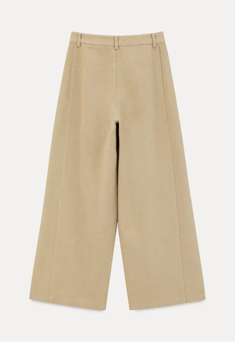 Wide Leg High Waist Casual Pants