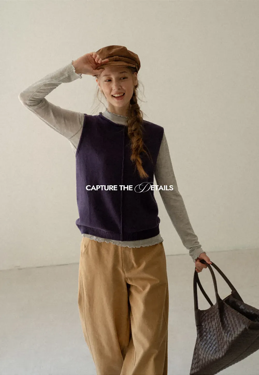 Wide Leg Pleated Casual Pants