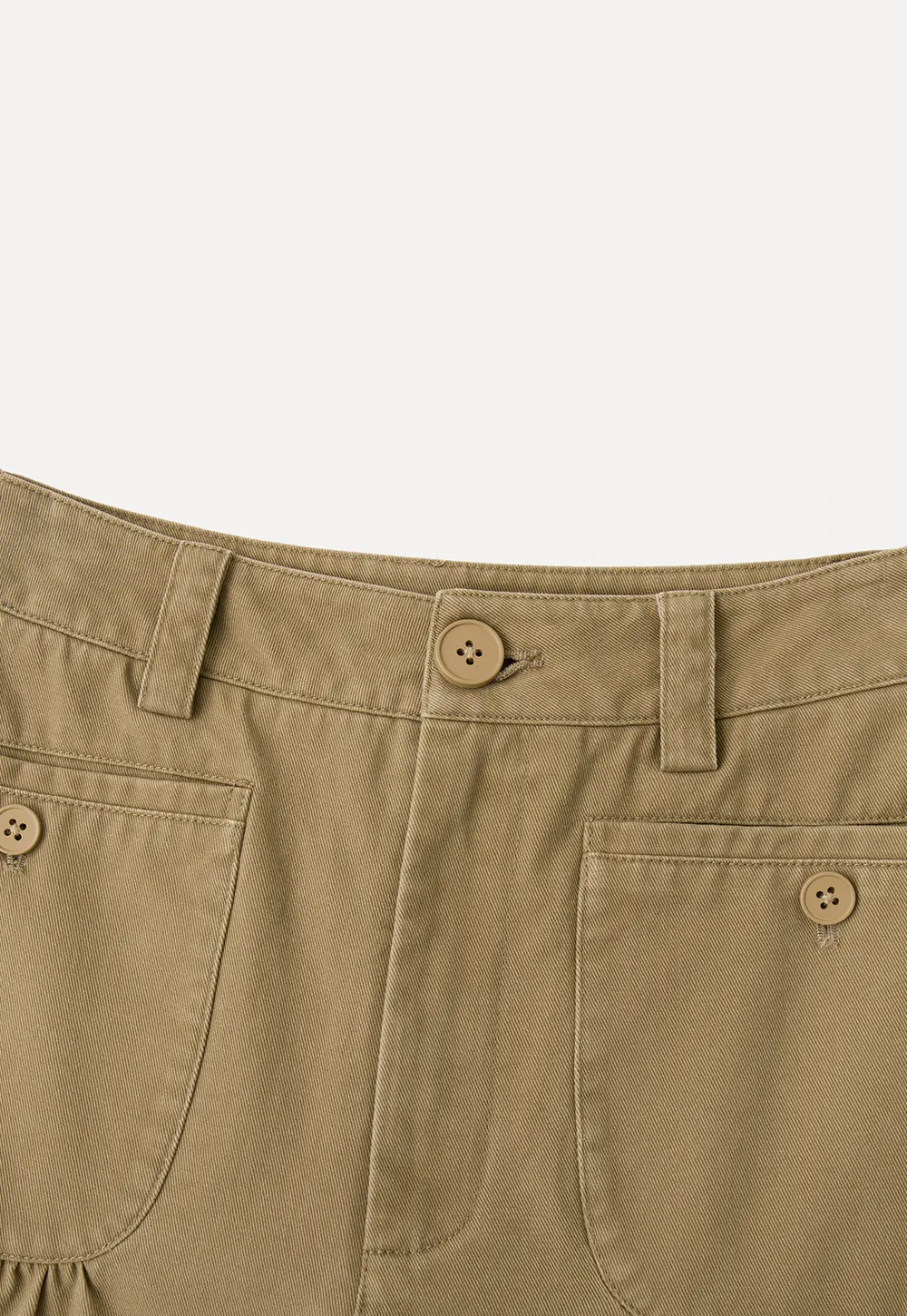 High Waist Pleated Wide Leg Casual Pants