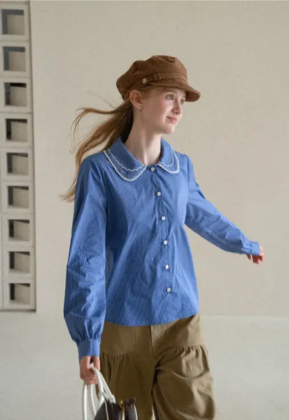 High Waist Pleated Wide Leg Casual Pants