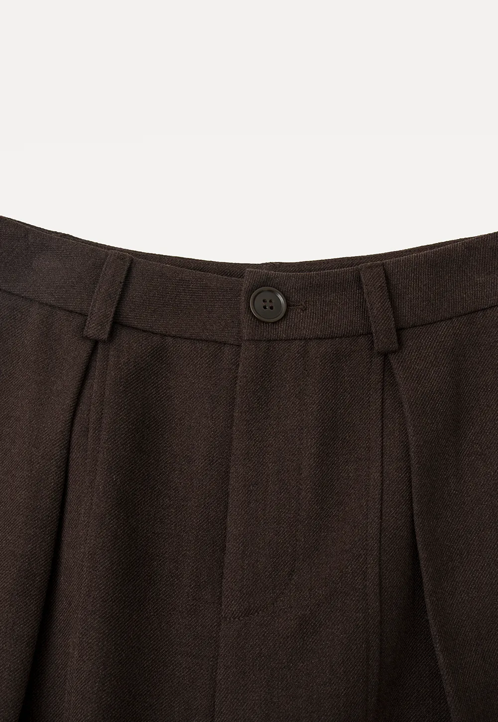 High Waist Wide Leg Pleated Casual Pants