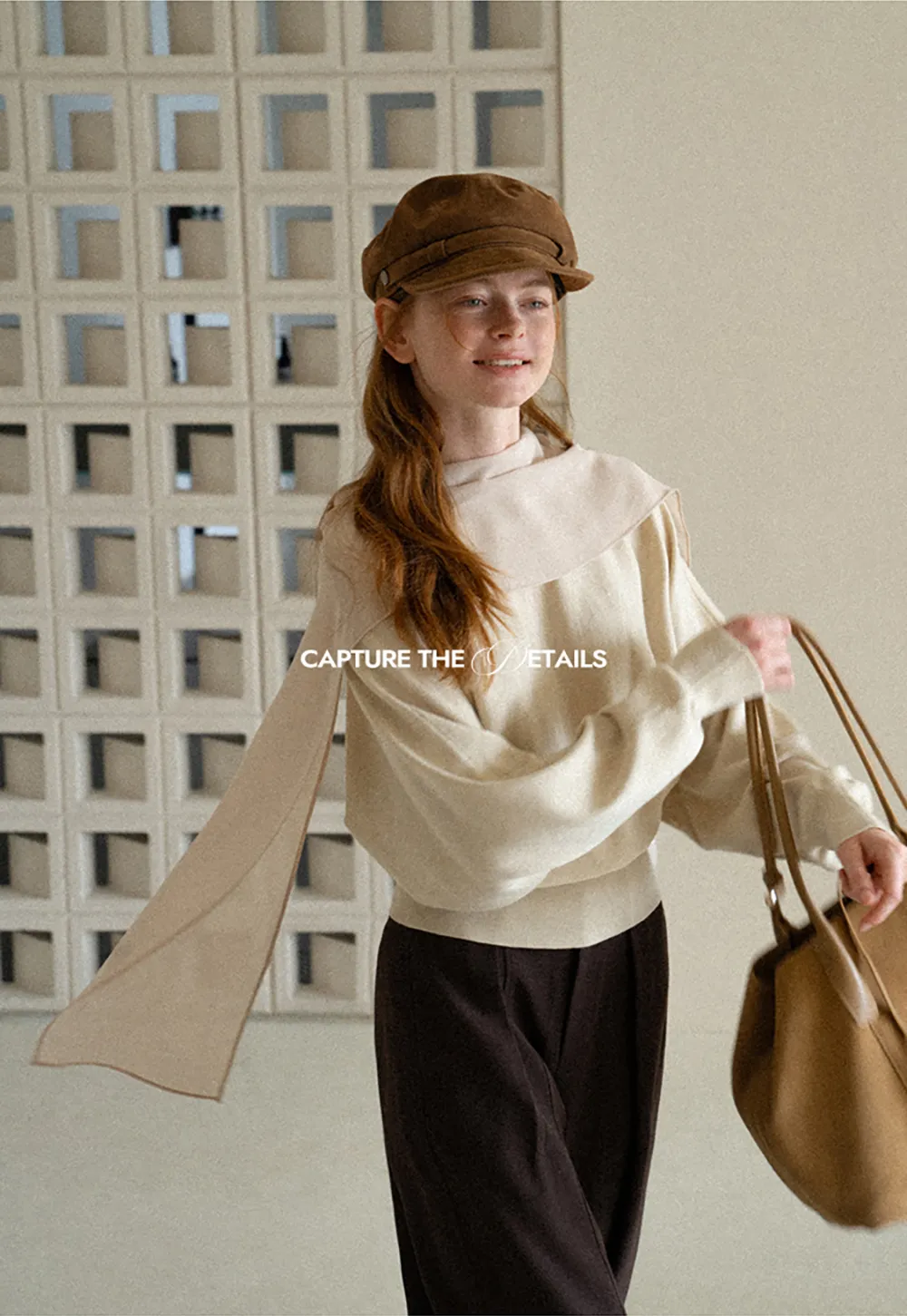 High Waist Wide Leg Pleated Casual Pants