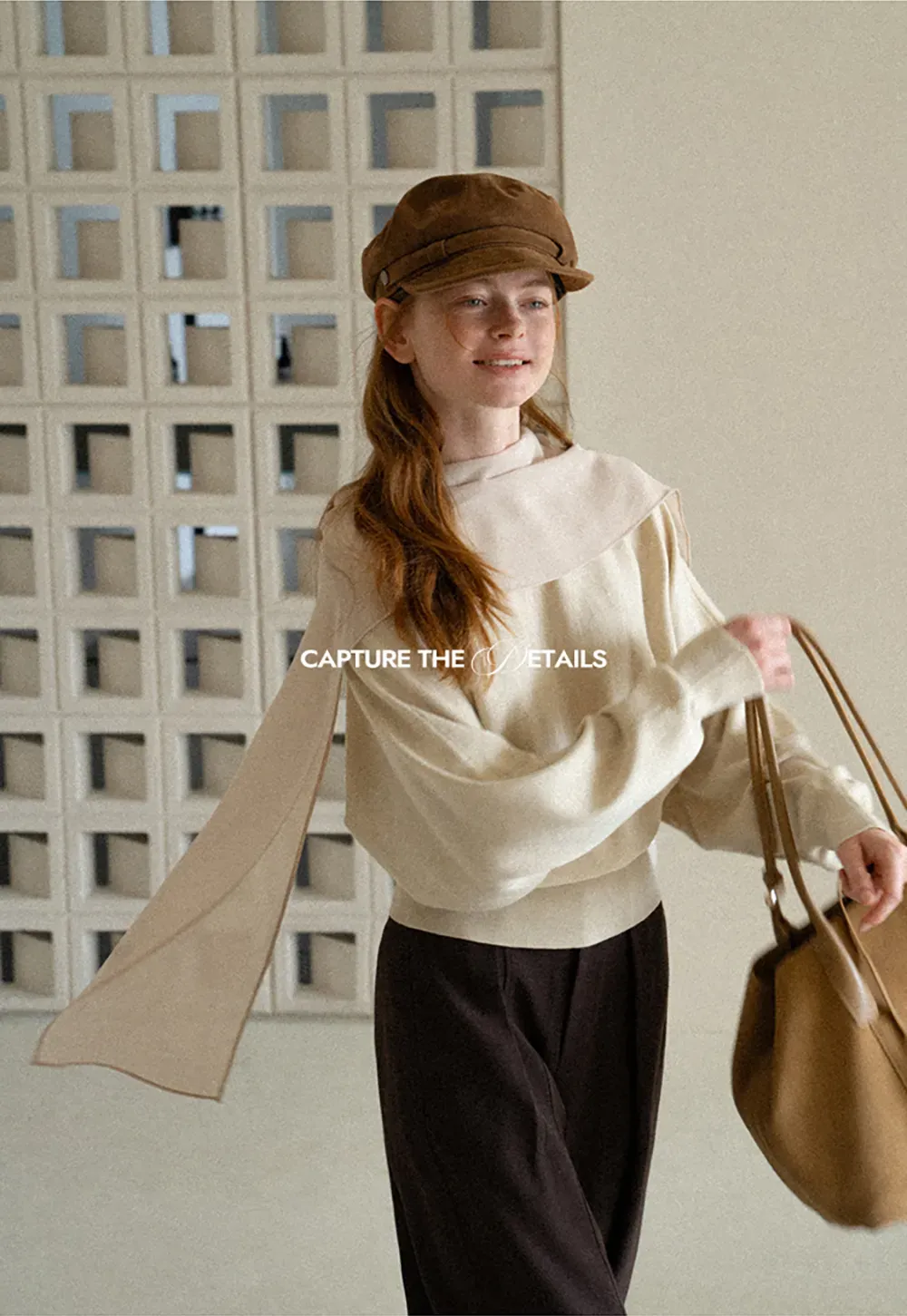 High Waist Wide Leg Pleated Casual Pants