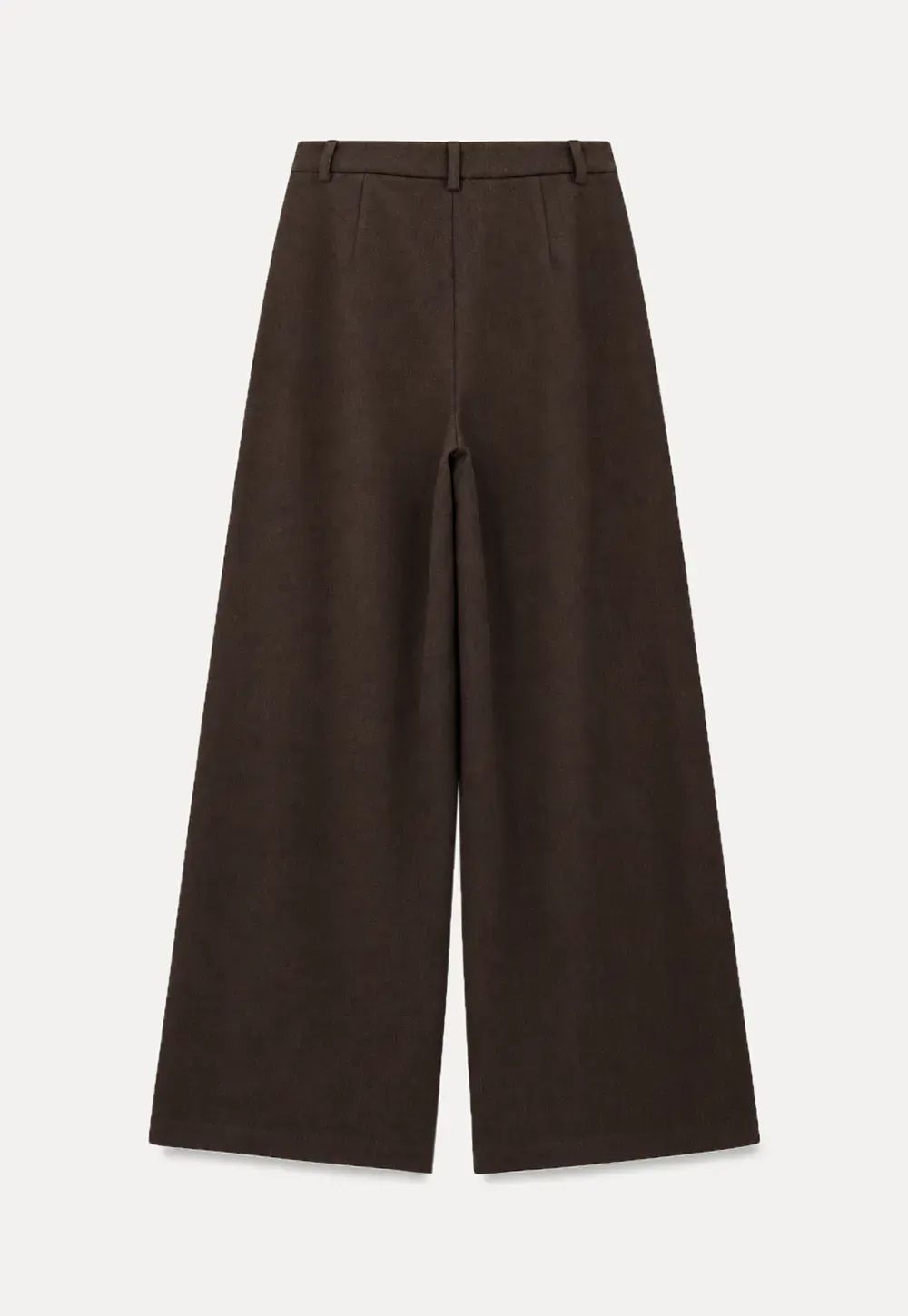 High Waist Wide Leg Pleated Casual Pants