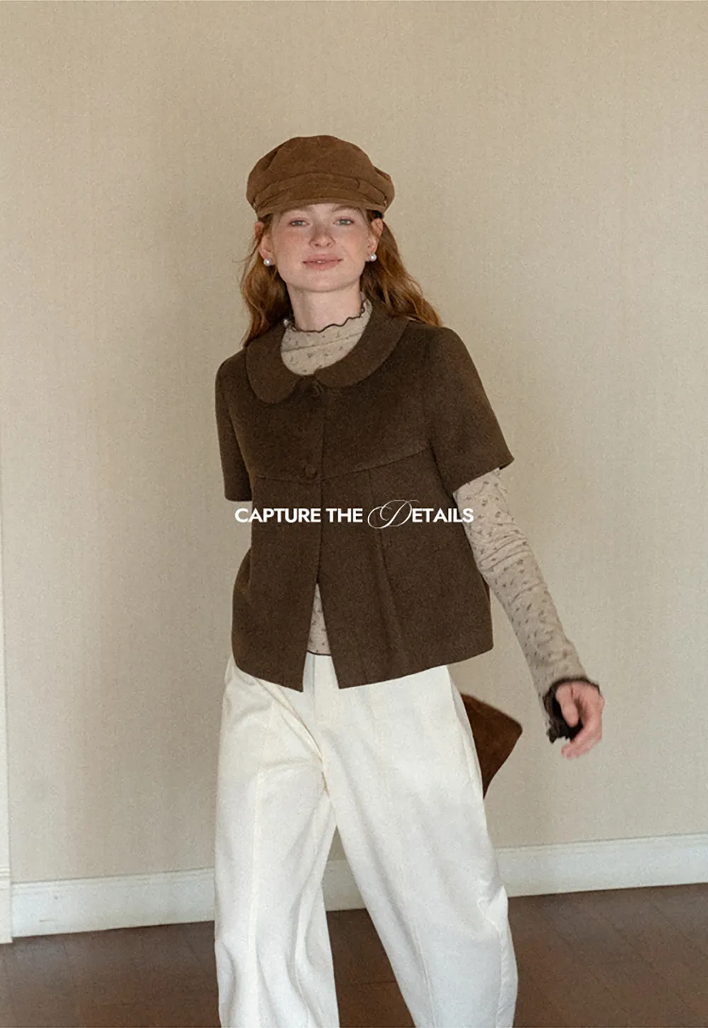 Wide Leg Straight Cut Casual Pants