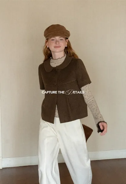 Wide Leg Straight Cut Casual Pants