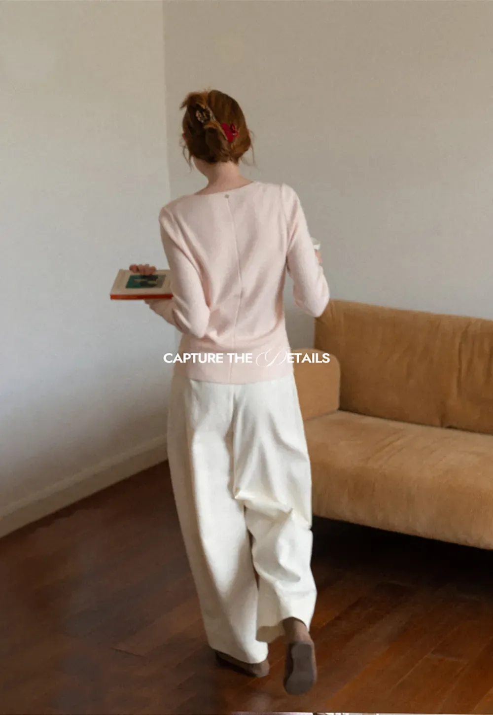 Wide Leg Straight Cut Casual Pants