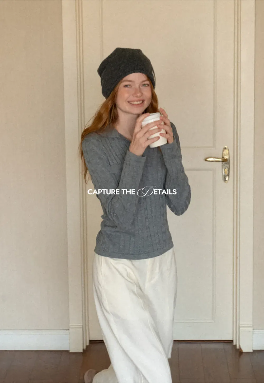 Wide Leg Straight Cut Casual Pants