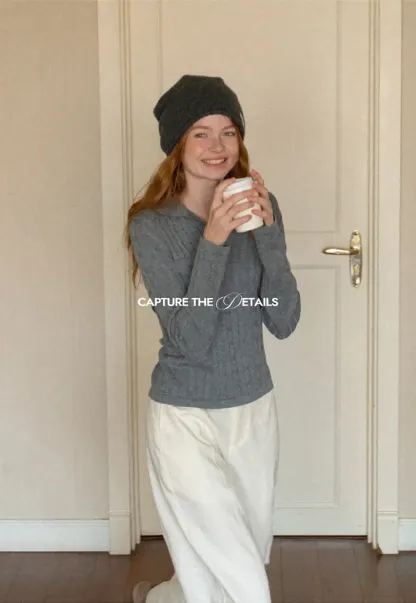 Wide Leg Straight Cut Casual Pants