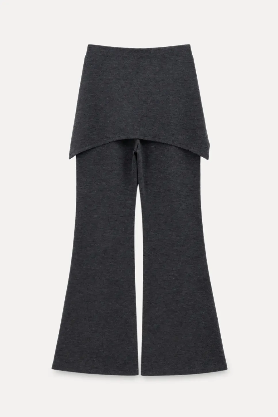 Wrap Waist Flared Casual Pants