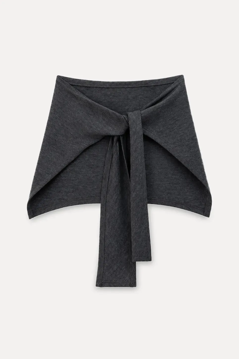 Wrap Waist Flared Casual Pants