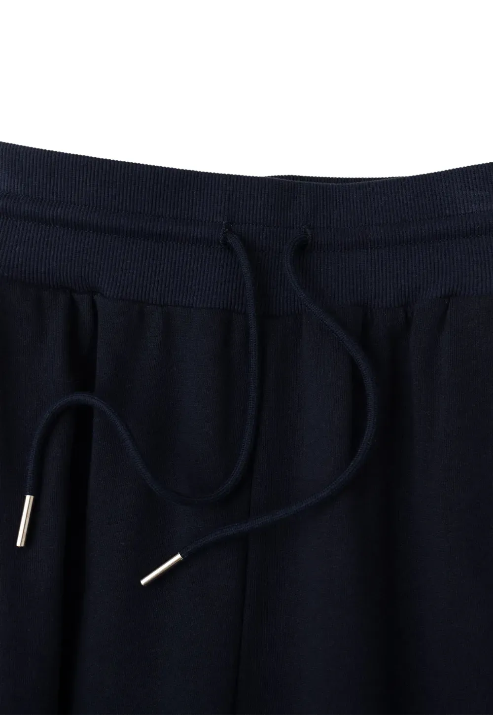 High Waist Drawstring Wide Leg Casual Pants