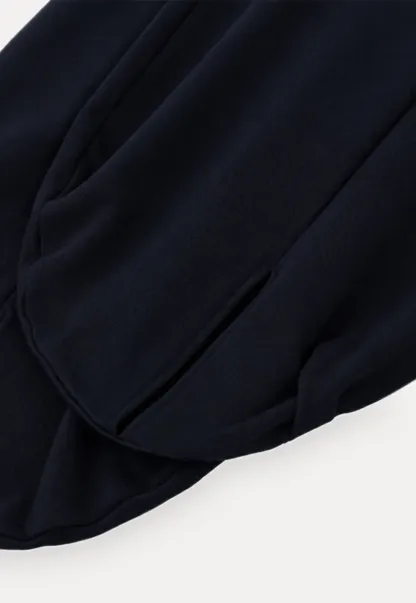 High Waist Drawstring Wide Leg Casual Pants