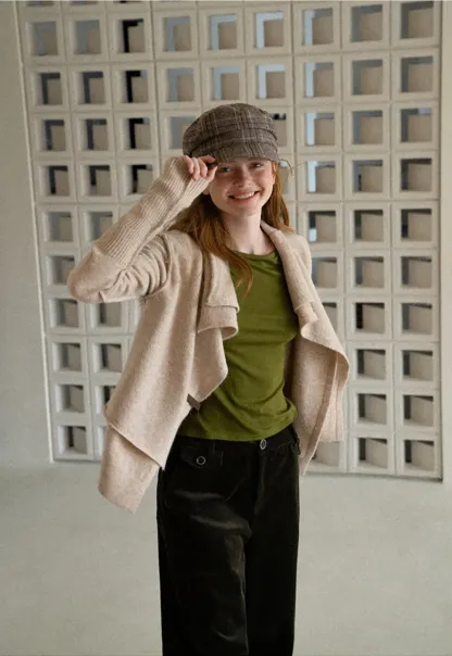 Wide Leg Corduroy Casual Pants