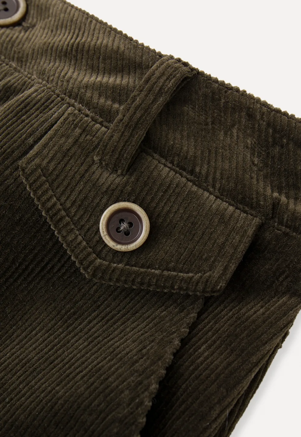 Wide Leg Corduroy Casual Pants