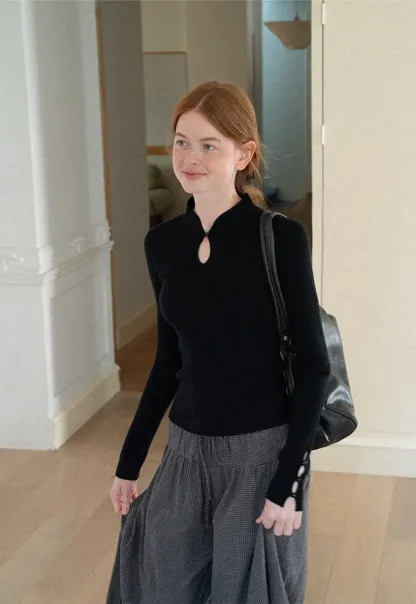 High Waist Drawstring Wide Leg Casual Pants