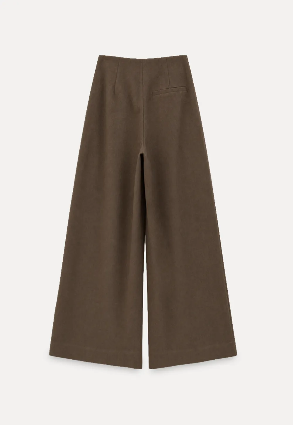 Pleated Wide Leg Casual Pants