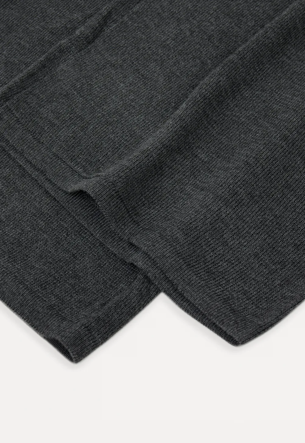 Wide Leg Ribbed Knit Casual Pants