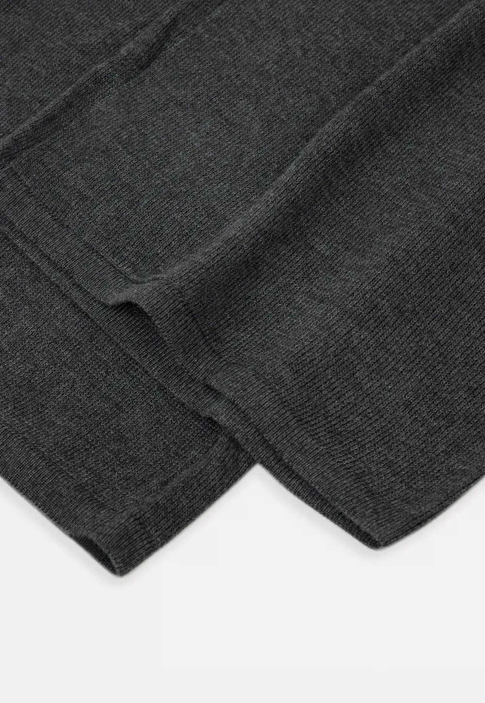 Wide Leg Ribbed Knit Casual Pants