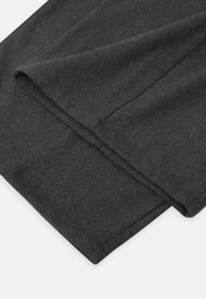 High Waist Wide Leg Pleated Casual Pants