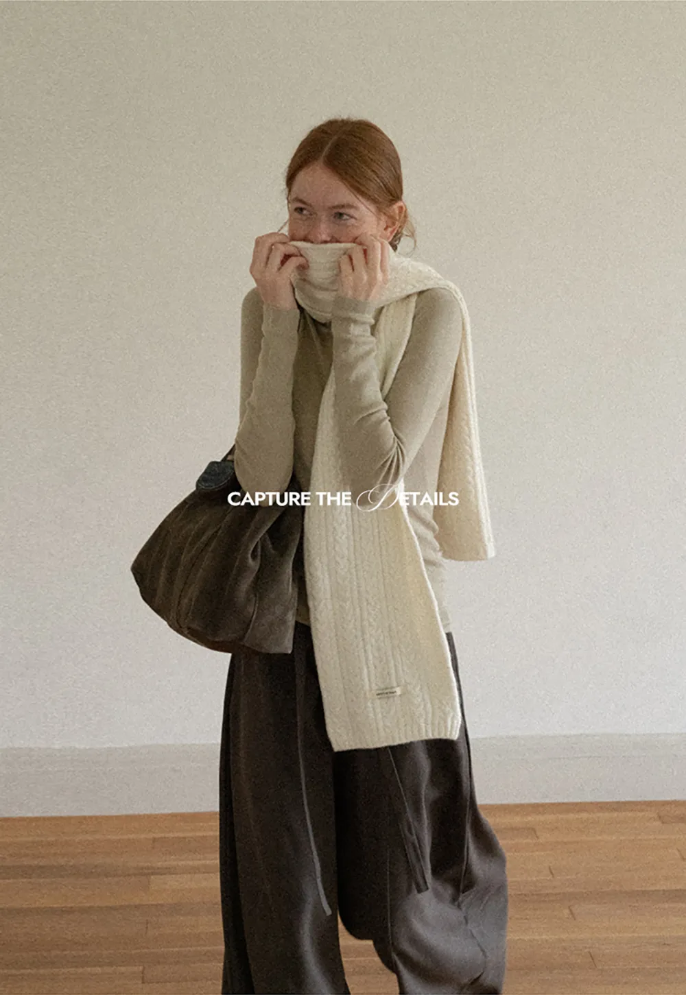High Waist Wide Leg Pleated Casual Pants