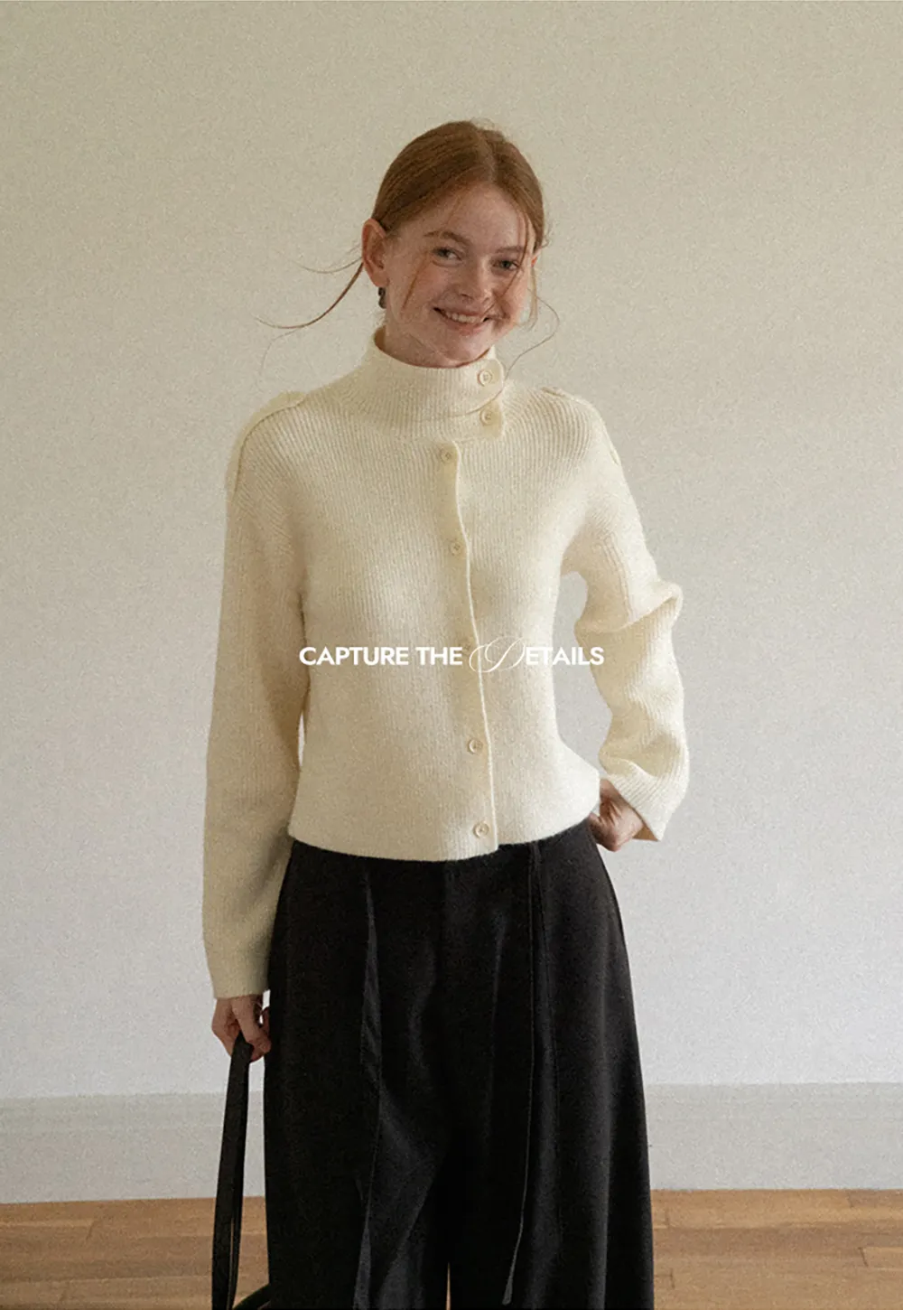 High Waist Wide Leg Pleated Casual Pants